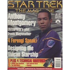 Star Trek The Magazine 2002 July Anthony Montgomery Vulcan Starship C-9